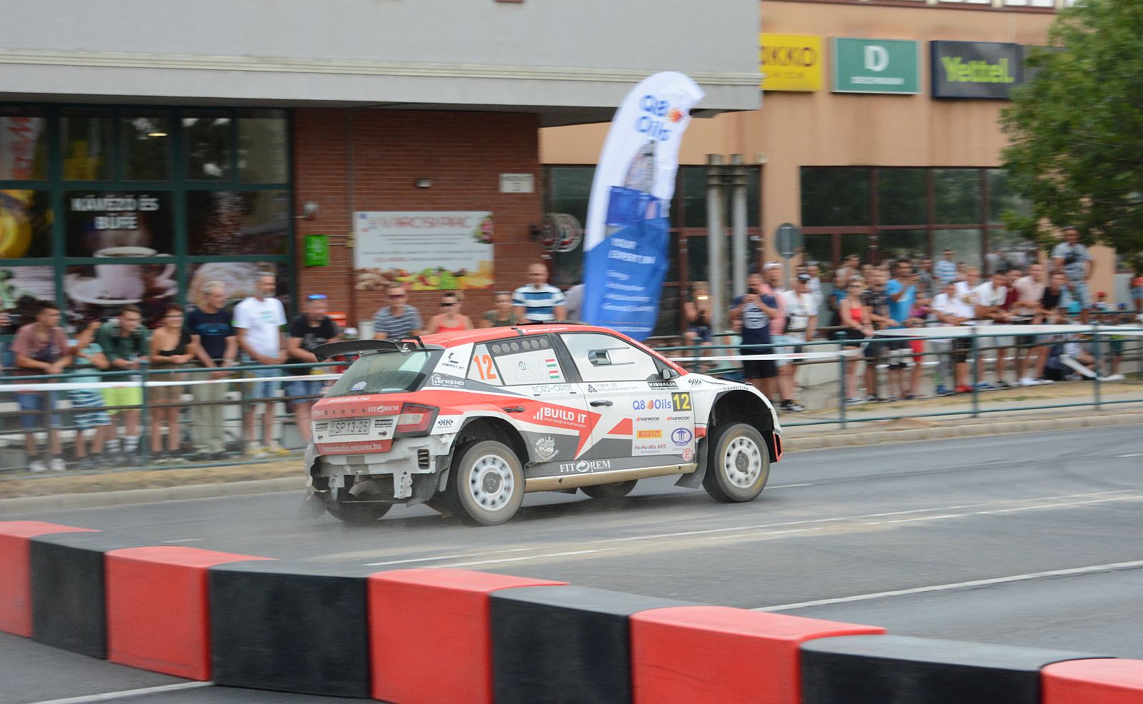 Székesfehérvár - Veszprém Rallye 2022. - szuperspeciál a Palotai úton